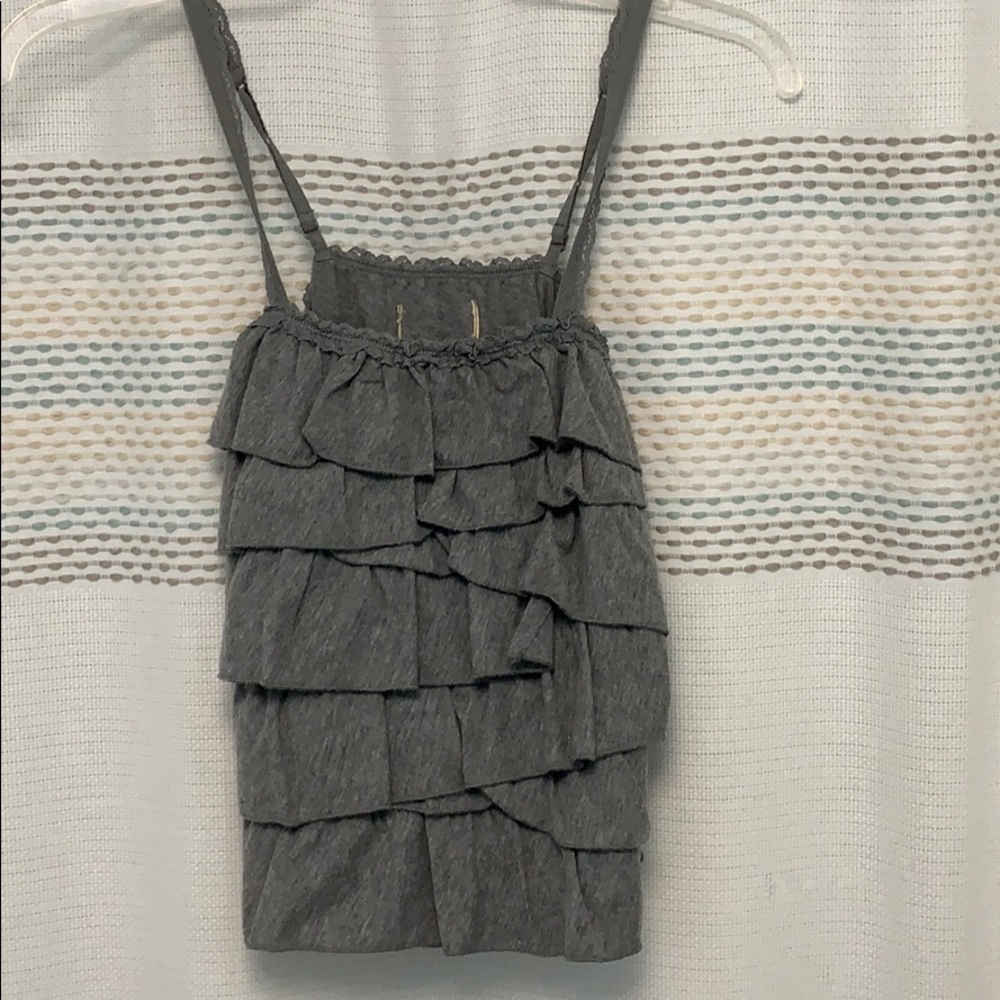 Hollister Ruffled Tank Top